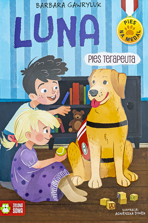 Luna, pies terapeuta