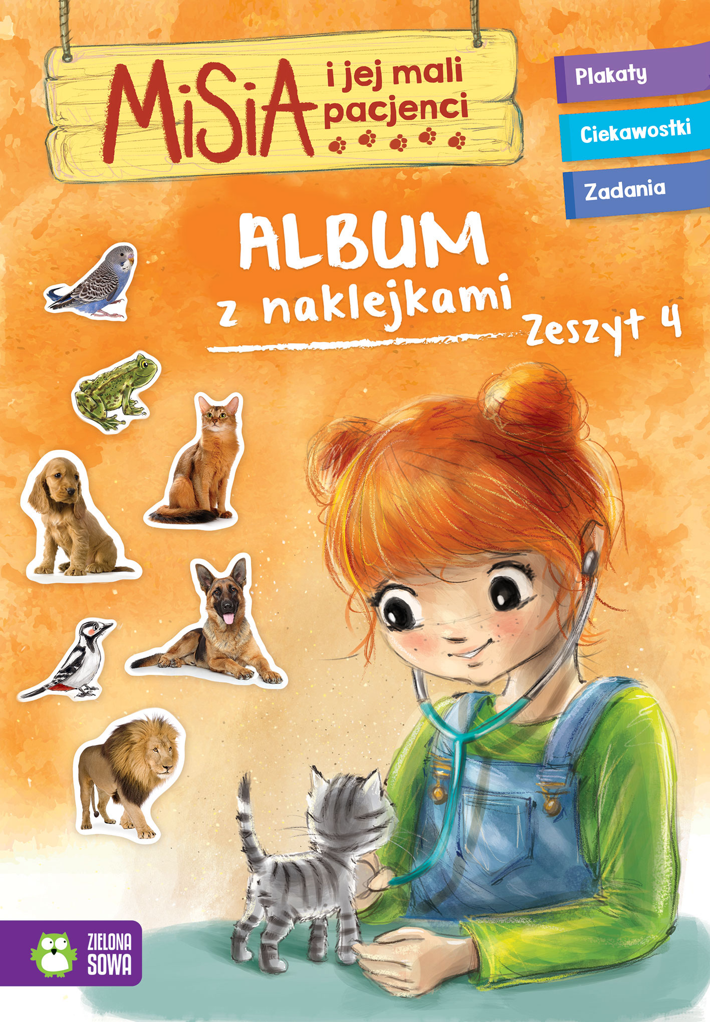 Misia i jej mali pacjenci. Album z naklejkami
