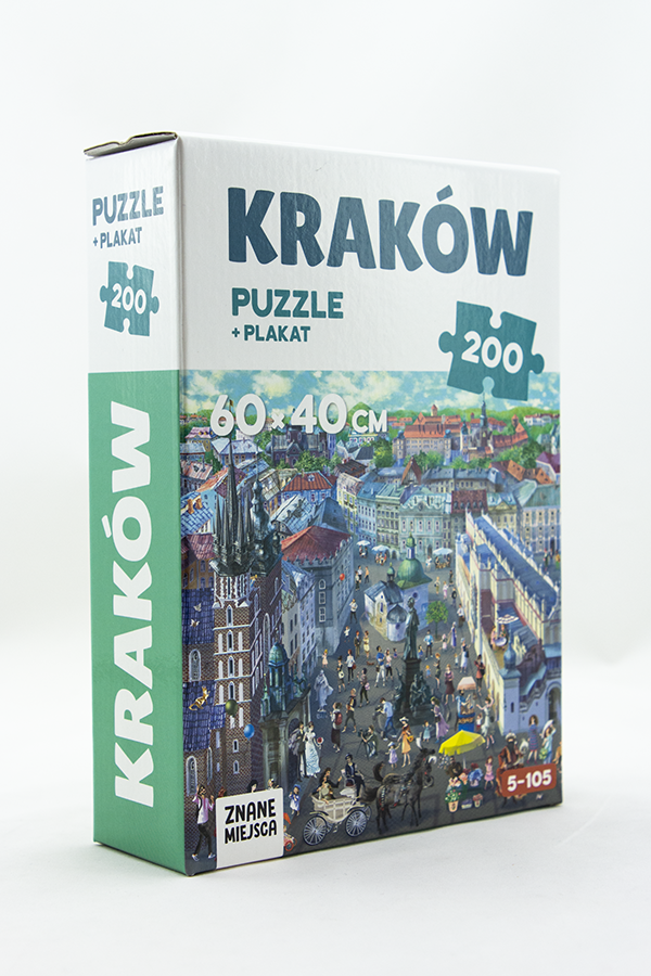 Puzzle Kraków 200 | wydawnictwowam.pl