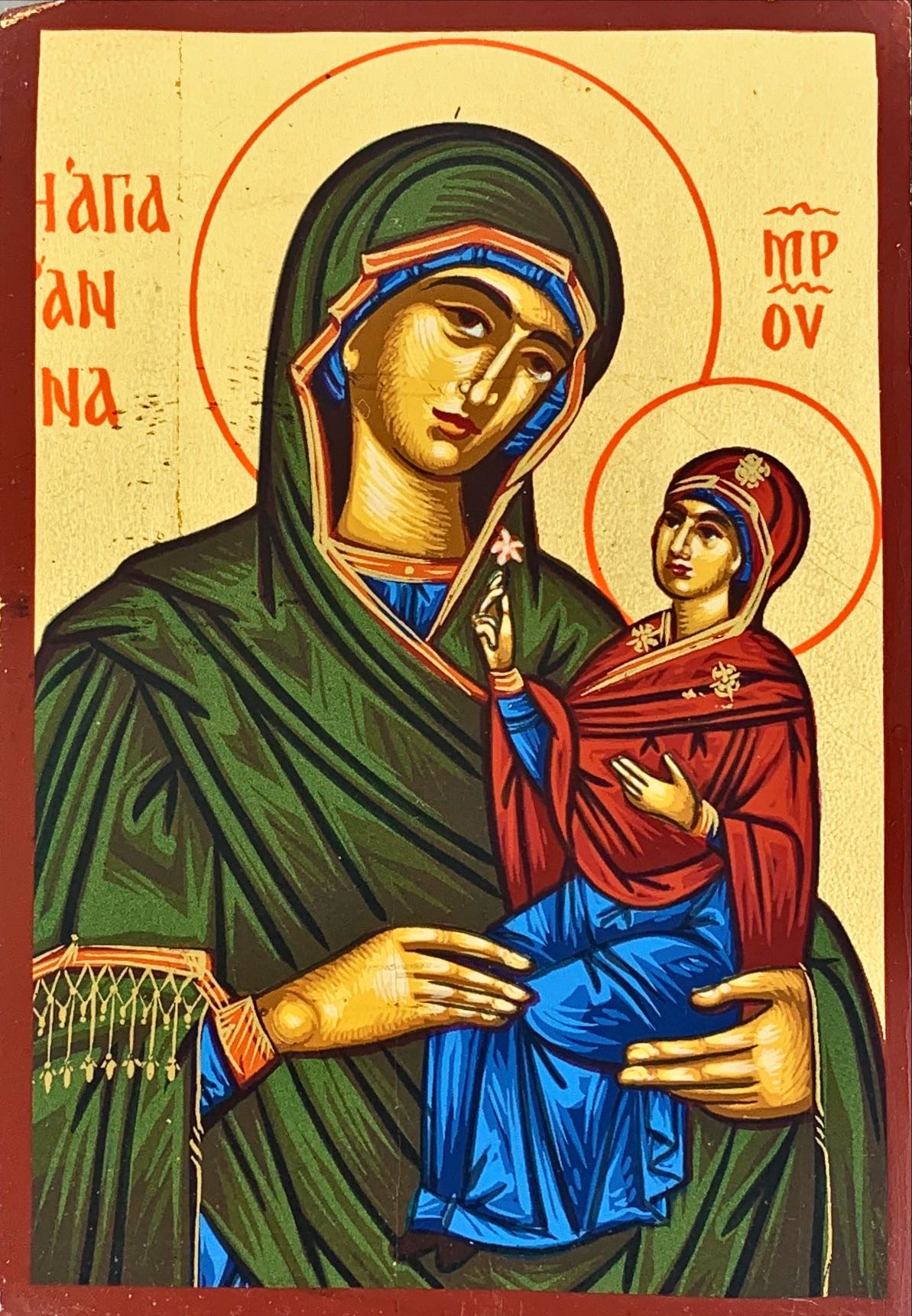 Ikona Święta Anna wydawnictwowam.pl