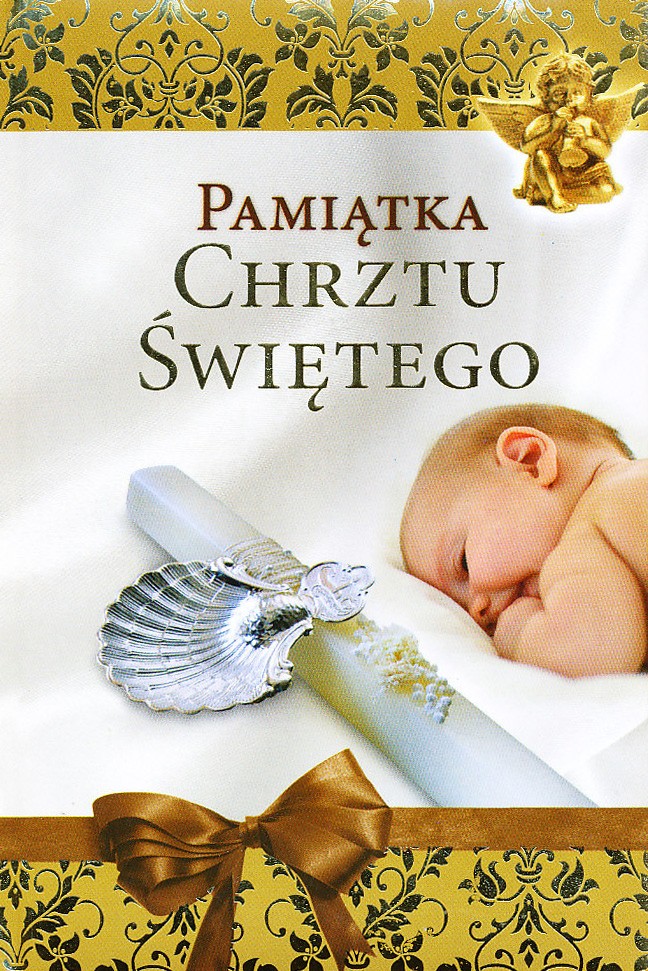 Olej święty Stosowany Do Sakramentu Chrztu Pamiątka chrztu świętego | wydawnictwowam.pl