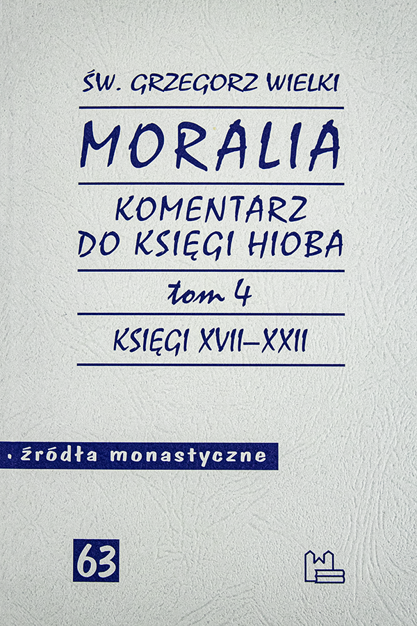 Moralia. Komentarz do Księgi Hioba Tom 4 | wydawnictwowam.pl