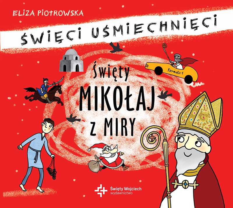 święty Mikołaj Z Miry Rysunek Święty Mikołaj z Miry | wydawnictwowam.pl