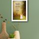Niech cię Pan błogosławi… – plakat w białej ramce dziewczynka