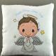 Poduszka z aniołkiem dla chłopca