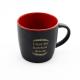 Kubek - Ciesz się każdym dniem matowy czerwony