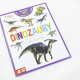 Dinozaury z naklejkami