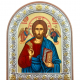 Ikona Chrystus Pantokrator Nr 45 bardzo mała