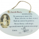 Aniele Boży tabliczka owal  (152367)