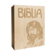 Biblia - Komiks w drewnianym pudełku Pamiątka I Komunii