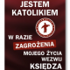 Jestem katolikiem - emblemat samochodowy