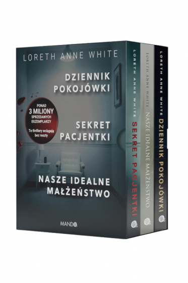 Dziennik pokojówki, Sekret pacjentki, Nasze idealne małżeństwo 