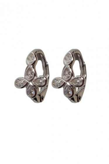 Kolczyki srebrne z cyrkoniami KA7684