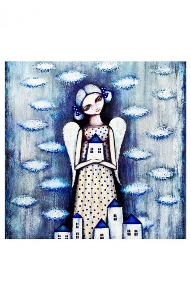 Dom jest tam… - płytka ceramiczna P02 mała