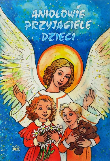 Aniołowie - przyjaciele dzieci kolorowanka