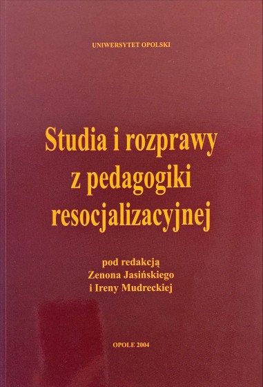 Studia i rozprawy z pedagogiki resocjalizacyjnej / Outlet