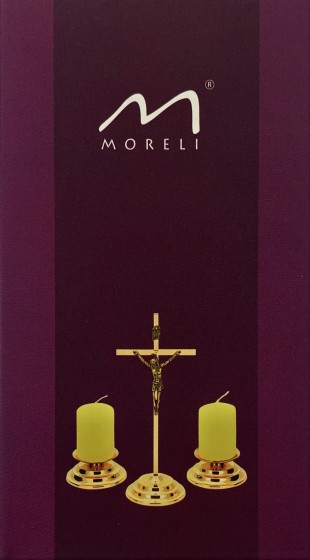 Komplet kolędowy nowoczesny mosiądz