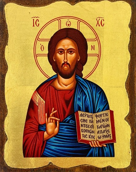 Ikona Chrystus Pantokrator Nr172 (sf01olw) Ikona Chrystus Pantokrator Nr172 (sf01olw)