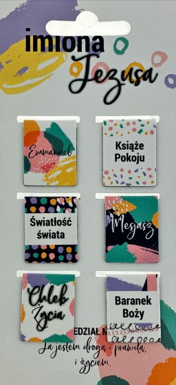 Imiona Jezusa - zakładki magnetyczne