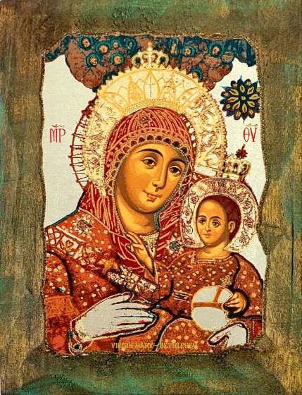 Ikona Matka Boża z Betlejem Nr158 0az mała