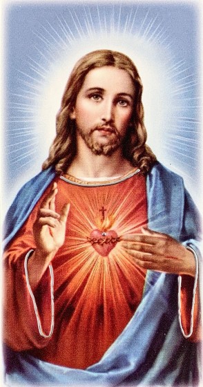 Serce Jezusa - obraz F1 89254 mały Serce Jezusa - obraz F1 89254 mały