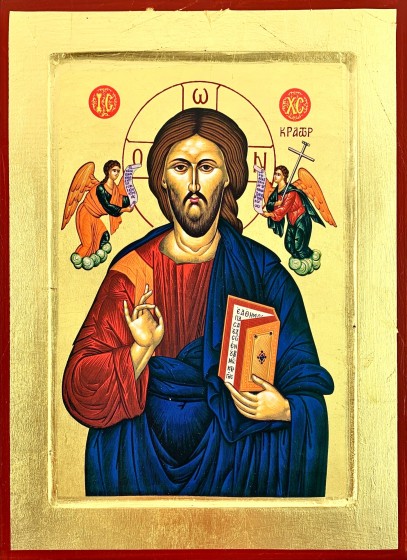 Ikona Chrystus Pantokrator 2S duża