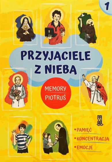 Przyjaciele z nieba Memory i Piotruś Przyjaciele z nieba Memory i Piotruś