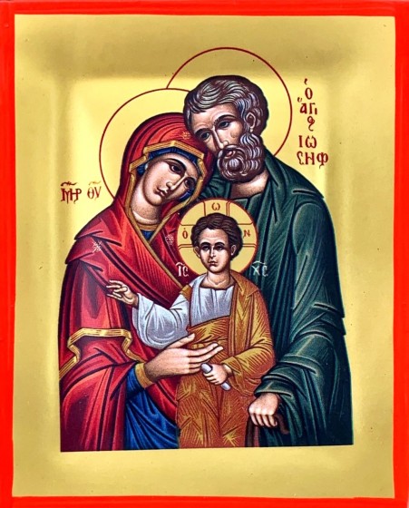 Ikona Święta Rodzina RM0 mała