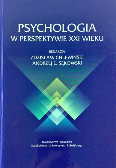 Psychologia w perspektywie XXI wieku Outlet