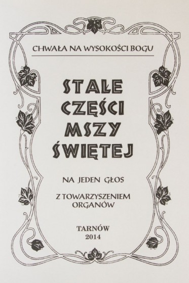 Stałe części Mszy Świętej