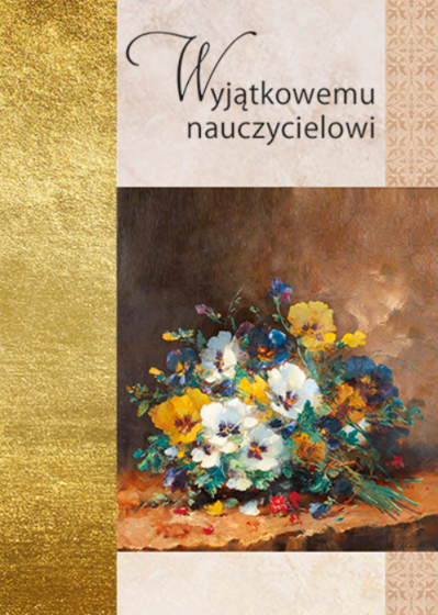 Wyjątkowemu nauczycielowi złota seria