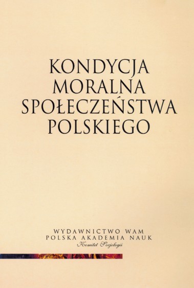 Kondycja moralna społeczeństwa polskiego