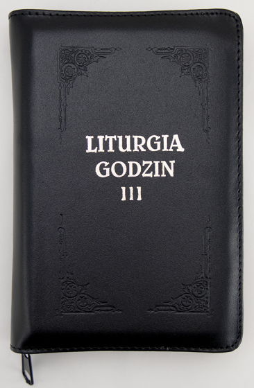 Liturgia Godzin - Tom III oprawa skórzana, z suwakiem