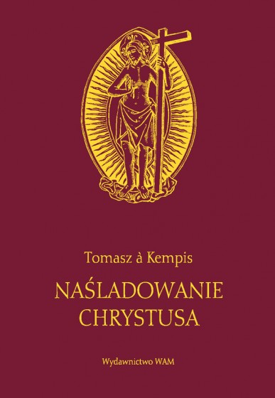 Naśladowanie Chrystusa bordowe