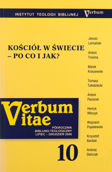 Kościół w świecie - po co i jak? 