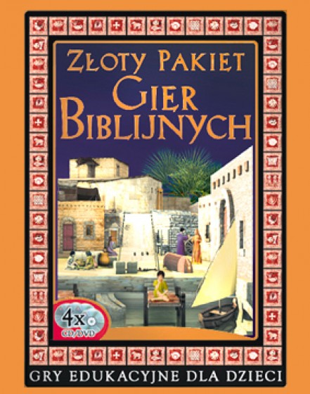 Złoty pakiet gier biblijnych DVD Złoty pakiet gier biblijnych DVD
