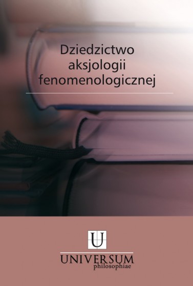 Dziedzictwo aksjologii fenomenologicznej