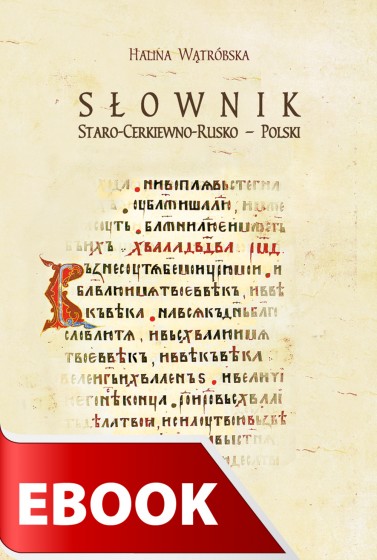 Słownik staro-cerkiewno-rusko - polski