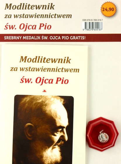 Modlitewnik za wstawiennictwem św. Ojca Pio 
