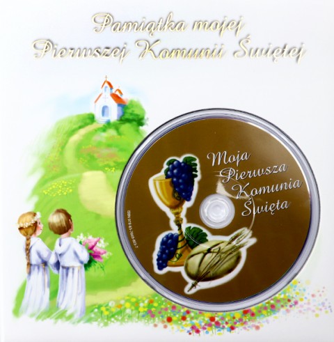 Pamiątka mojej Pierwszej Komunii Świętej z płytą DVD