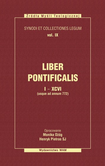 Liber Pontificalis - część I Liber Pontificalis - część I