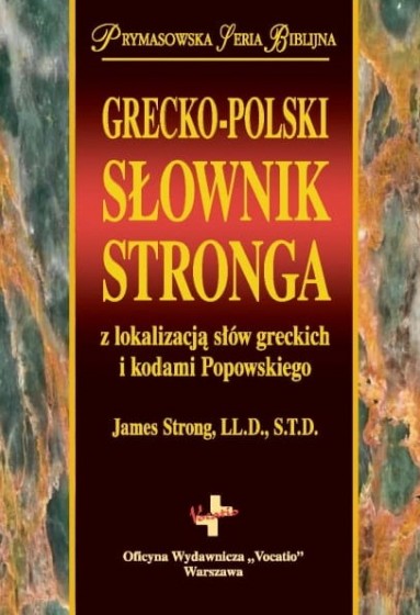 Grecko-polski słownik Stronga / Wyprzedaż