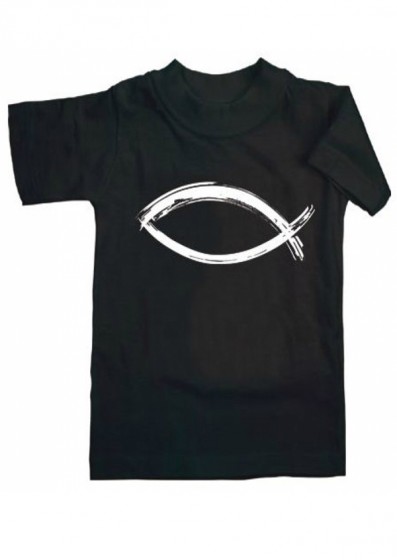 Koszulka - Ryba (czarna, L)