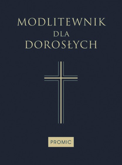 Modlitewnik dla dorosłych granatowy duży