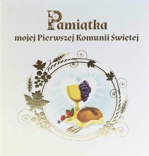 Pamiątka mojej Pierwszej Komunii Świętej. Serce