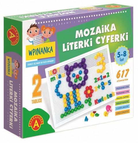 Wpinanka – Mozaika, Literki i Cyferki