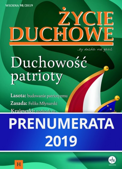 Życie duchowe - prenumerata 2019