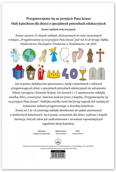 Przygotowujemy się na przyjęcie Pana Jezusa naklejki motywacyjne Przygotowujemy się na przyjęcie Pana Jezusa naklejki motywacyjne