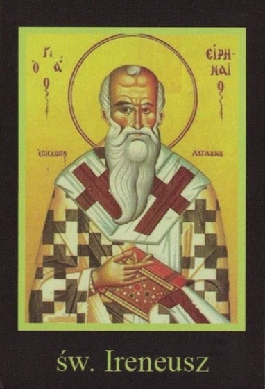 Ikona Twojego Patrona - św. Ireneusz