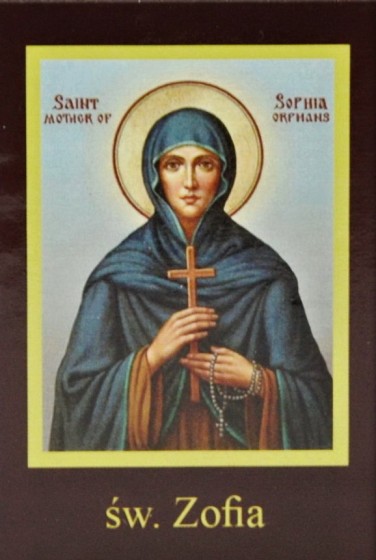 Ikona Twojego Patrona - św. Zofia Ikona Twojego Patrona - św. Zofia